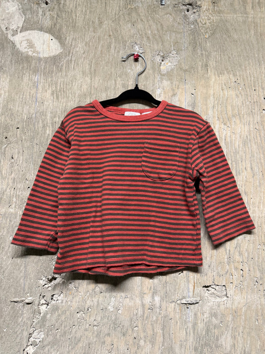 Zara Stripped Long Sleeve - Size 12/18 Months