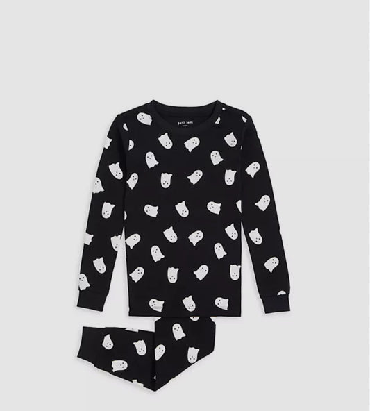 petit lem Ghost Pajamas - 12 Months