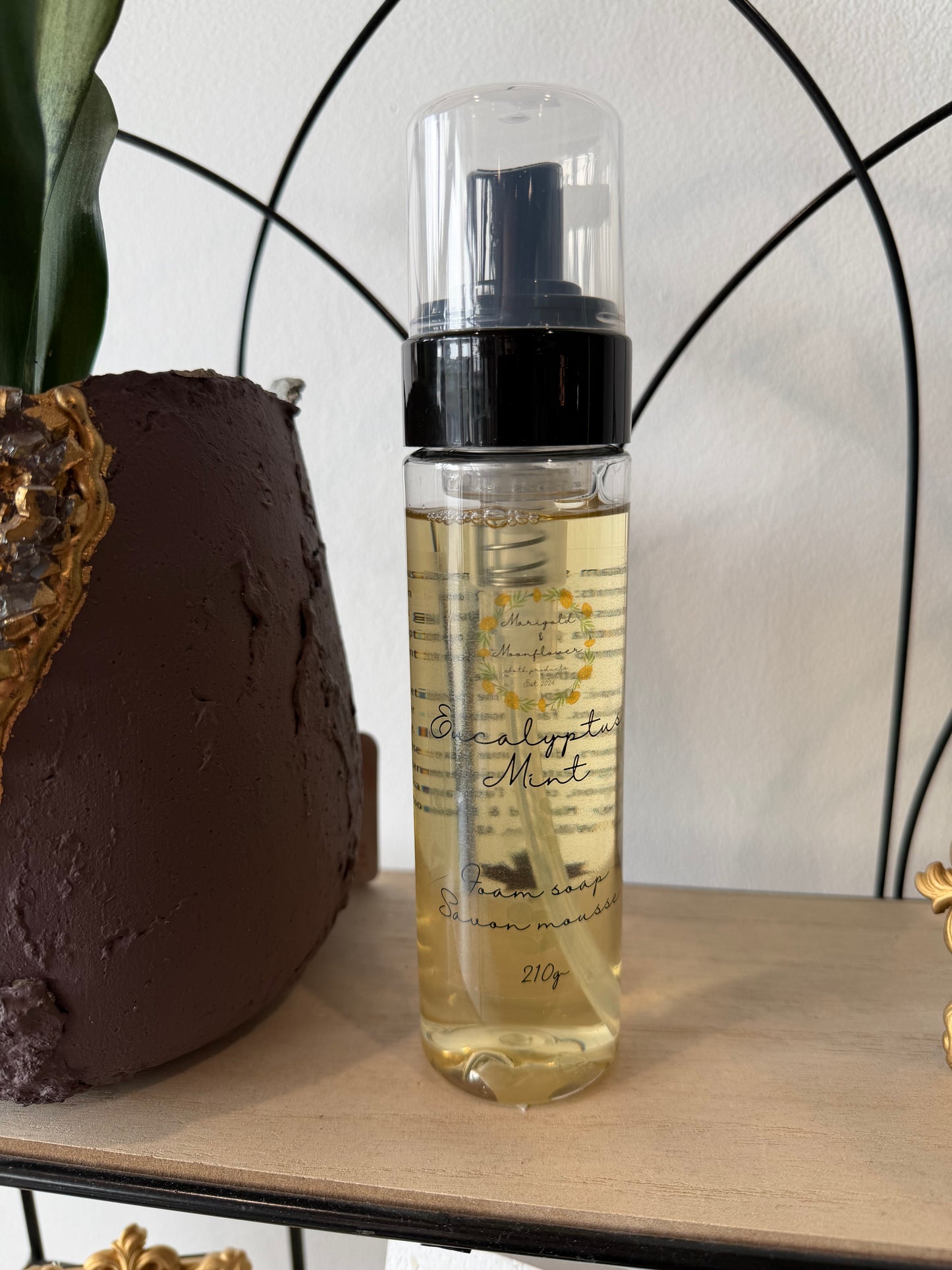 Marigold and Moonflower Eucalyptus Mint Foam Soap