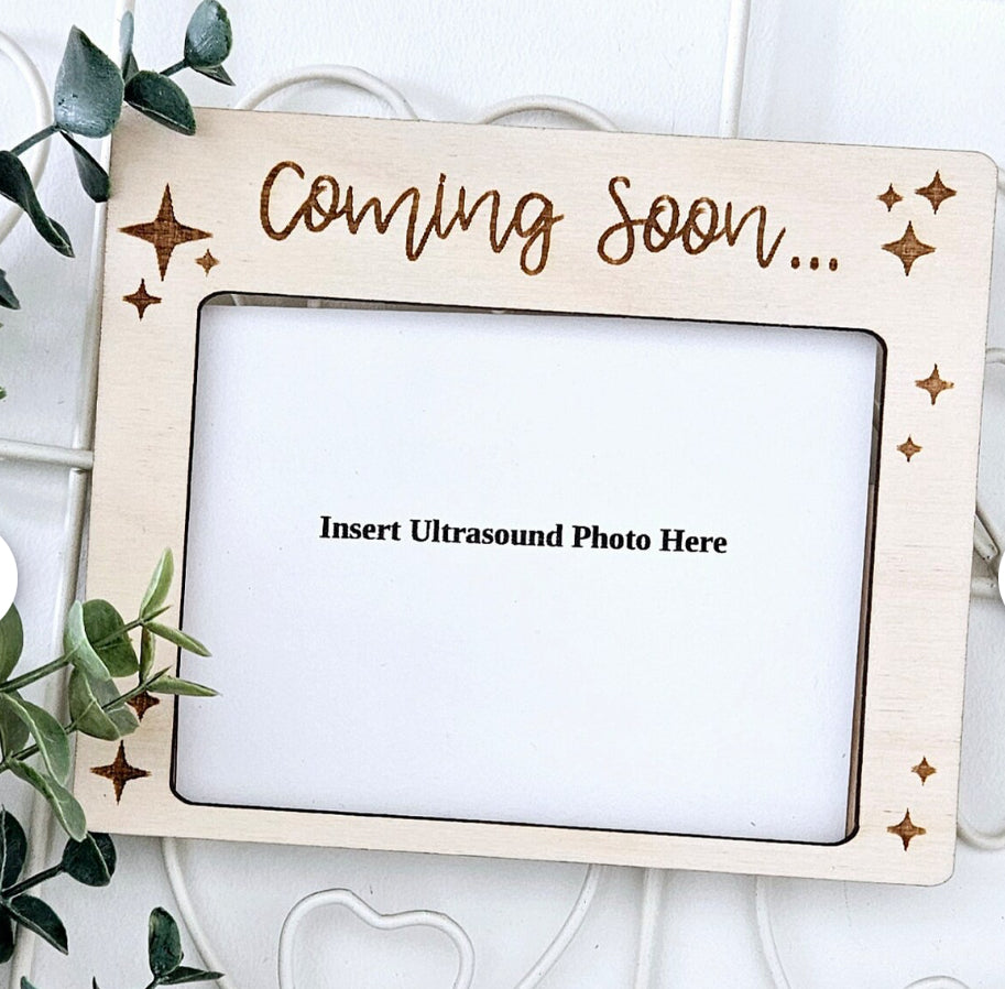 Baby Announcement Frame