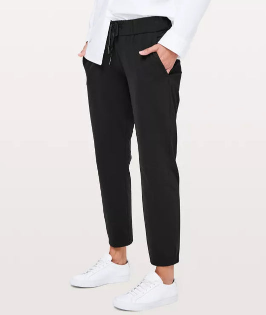 Lululemon Black On The Fly Pants - Size 6