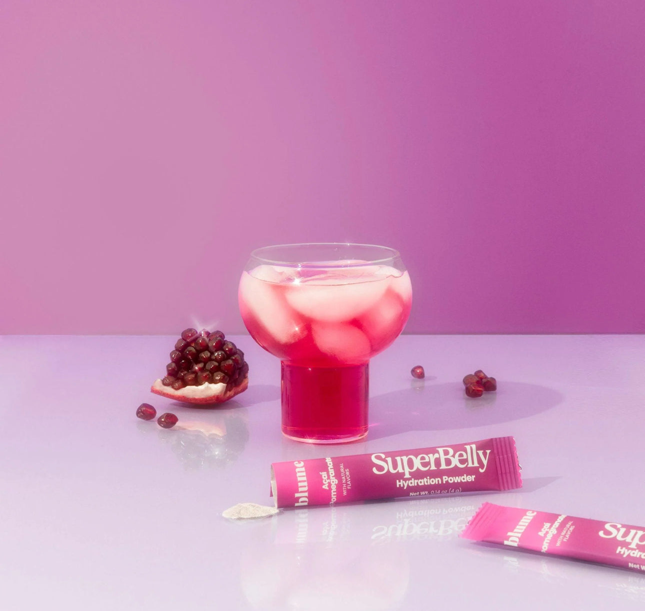 Blume SuperBelly Açai Pomegranate Hydration Powder