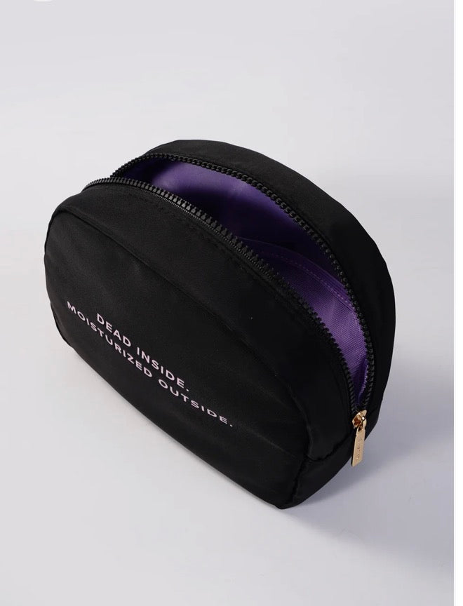 Dead Inside Cosmetic Bag
