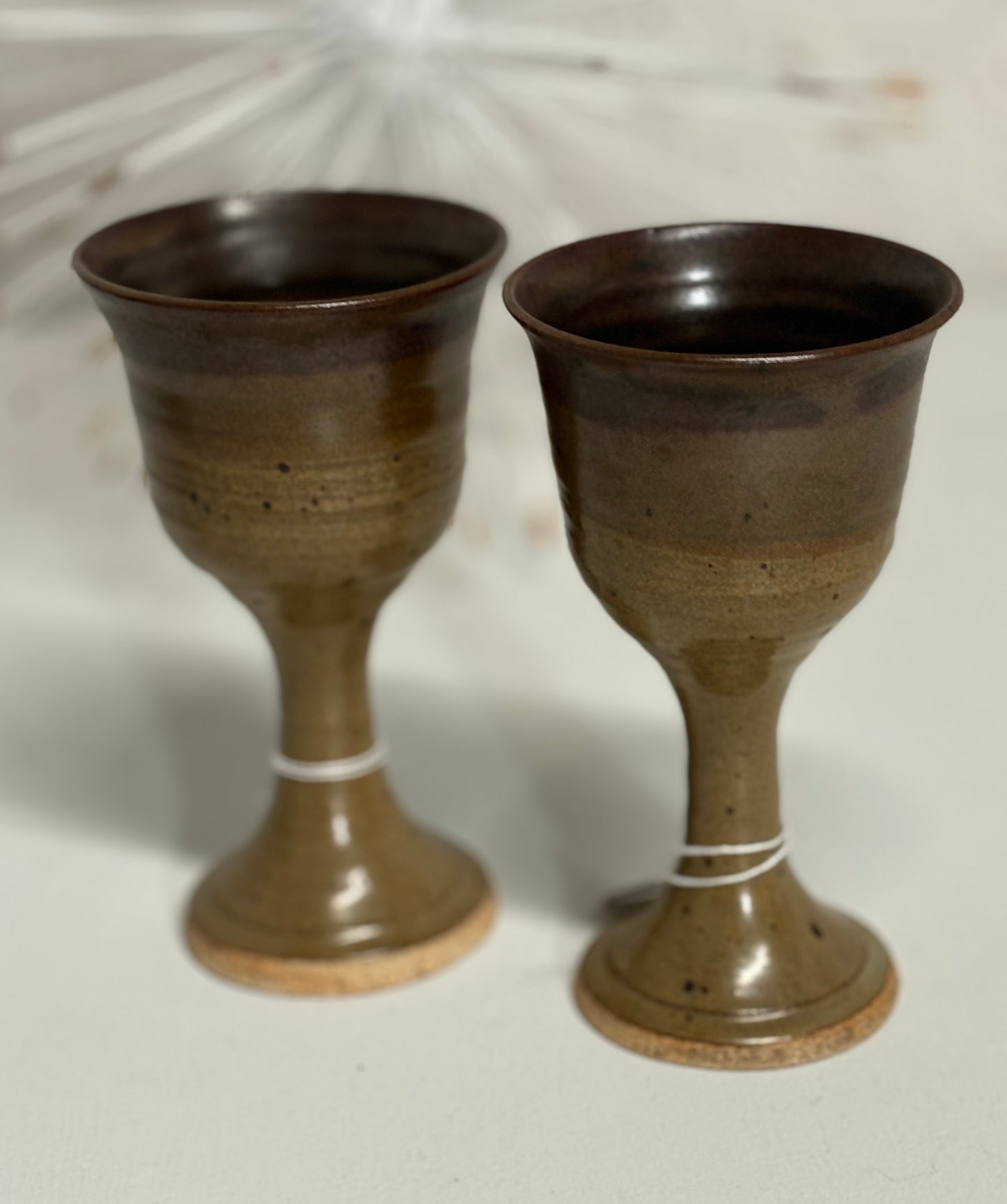 Pottery Goblets