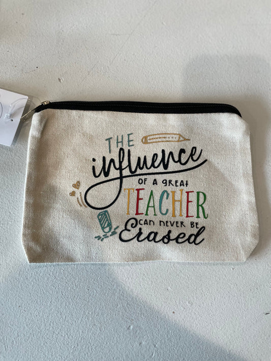 Teacher Zipper Pouch