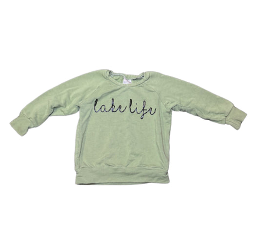 Posh & Cozy Lake Life Crewneck - 6/12 month