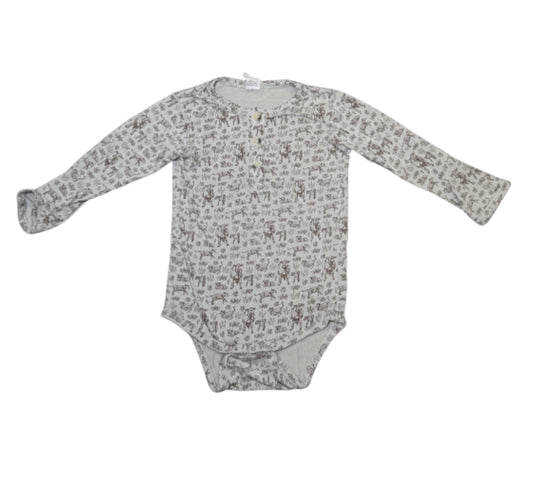 Kate Quinn Cow Long Sleeve Onesie - 18/24 Month