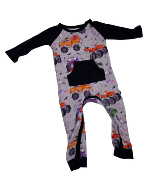 The Sleepy Sloth Halloween Romper - Size 3/6 Months