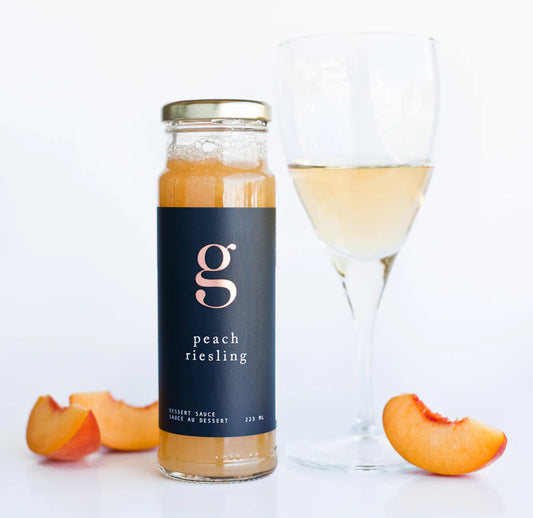 Gourmet Inspirations Peach Riesling Dessert Sauce