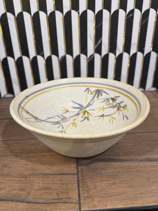 Large Pottery Serving Bowl