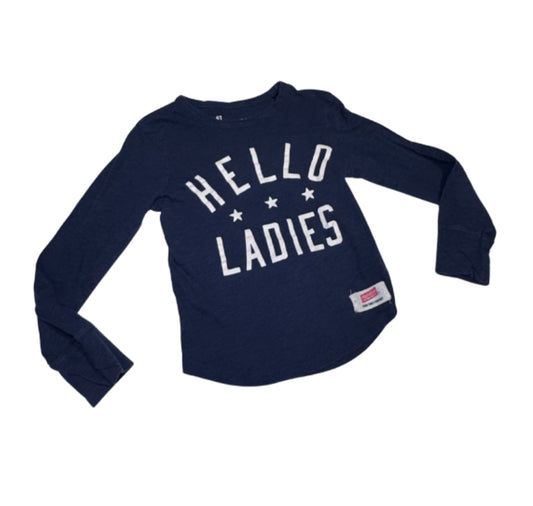 Prefresh Hello Ladies Long Sleeve - Size 4T
