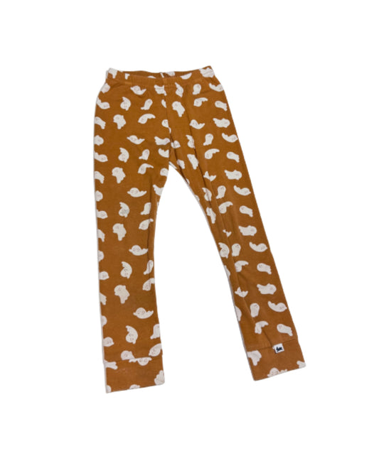Little & Lively Ghost Leggings - Size 5T
