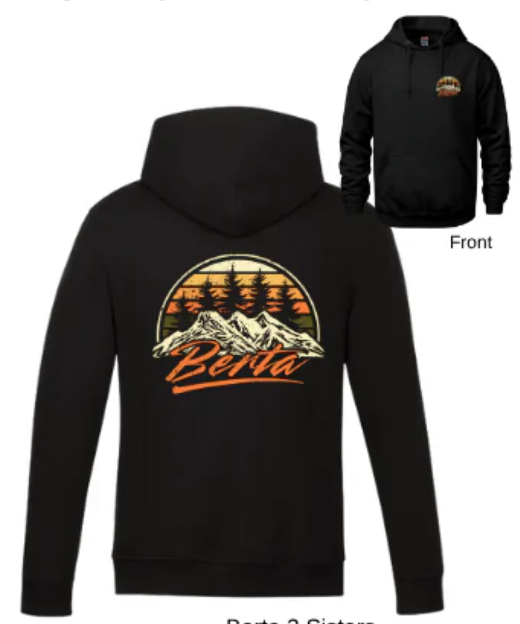 Berta 3 Sisters - Double Sided Logo