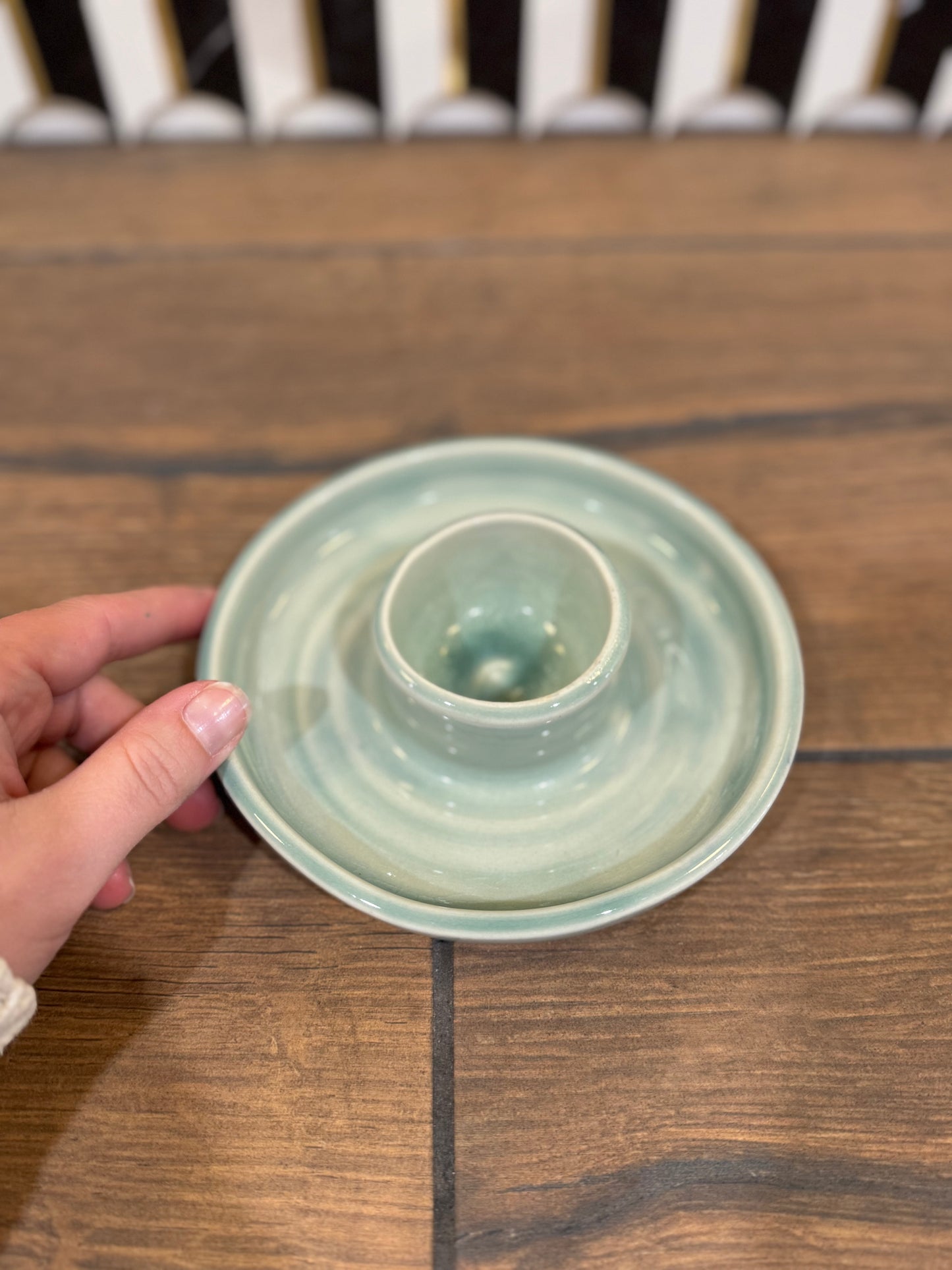 Blue Egg Cup