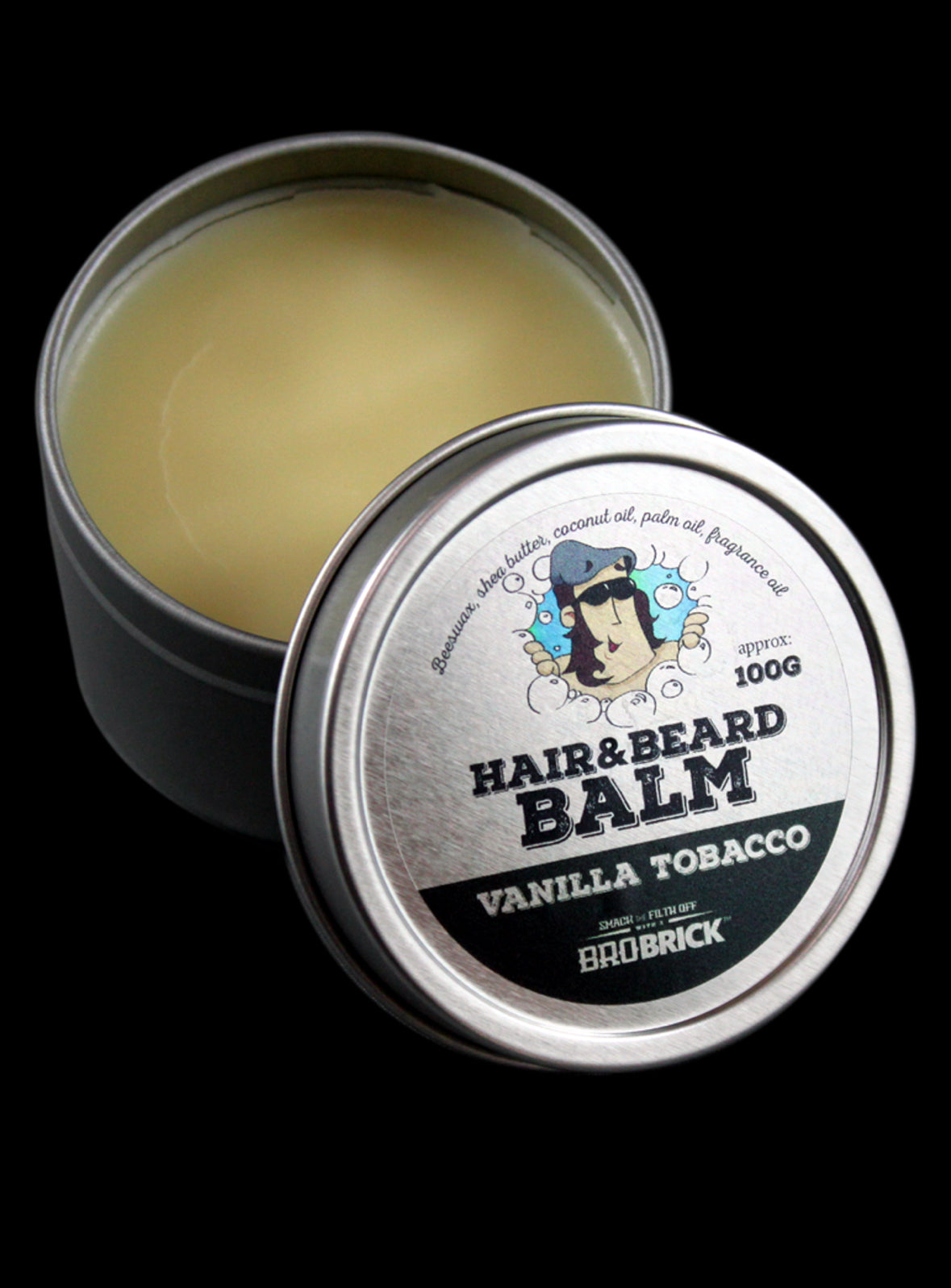Bro Brick Vanilla Tobacco Hair/Beard Balm