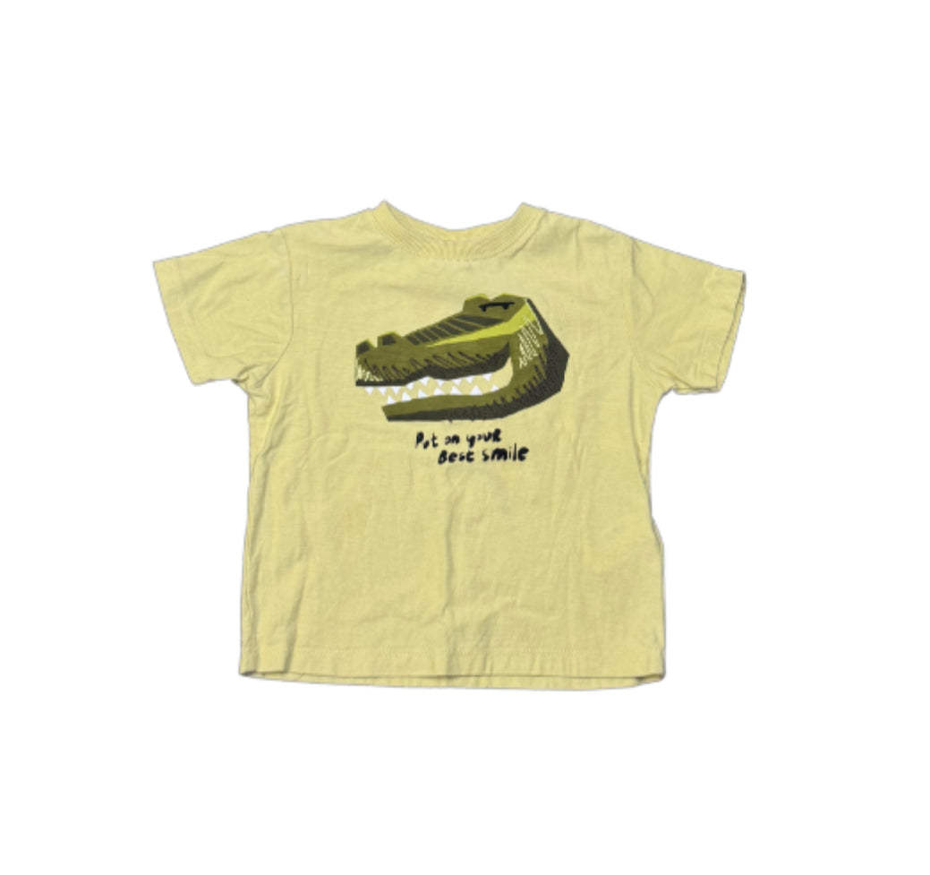 Zara Put On Your Best Smile Tee - 2T