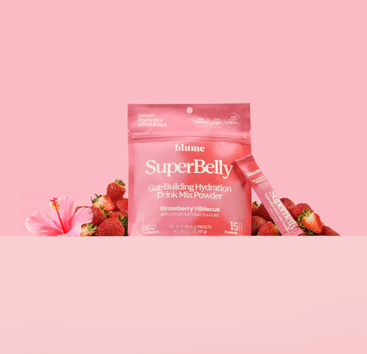 Blume Strawberry Hibiscus Hydration Powder