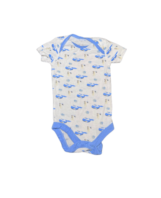 Kyte Baby Whale Tshirt Onesie - 3/6 Month