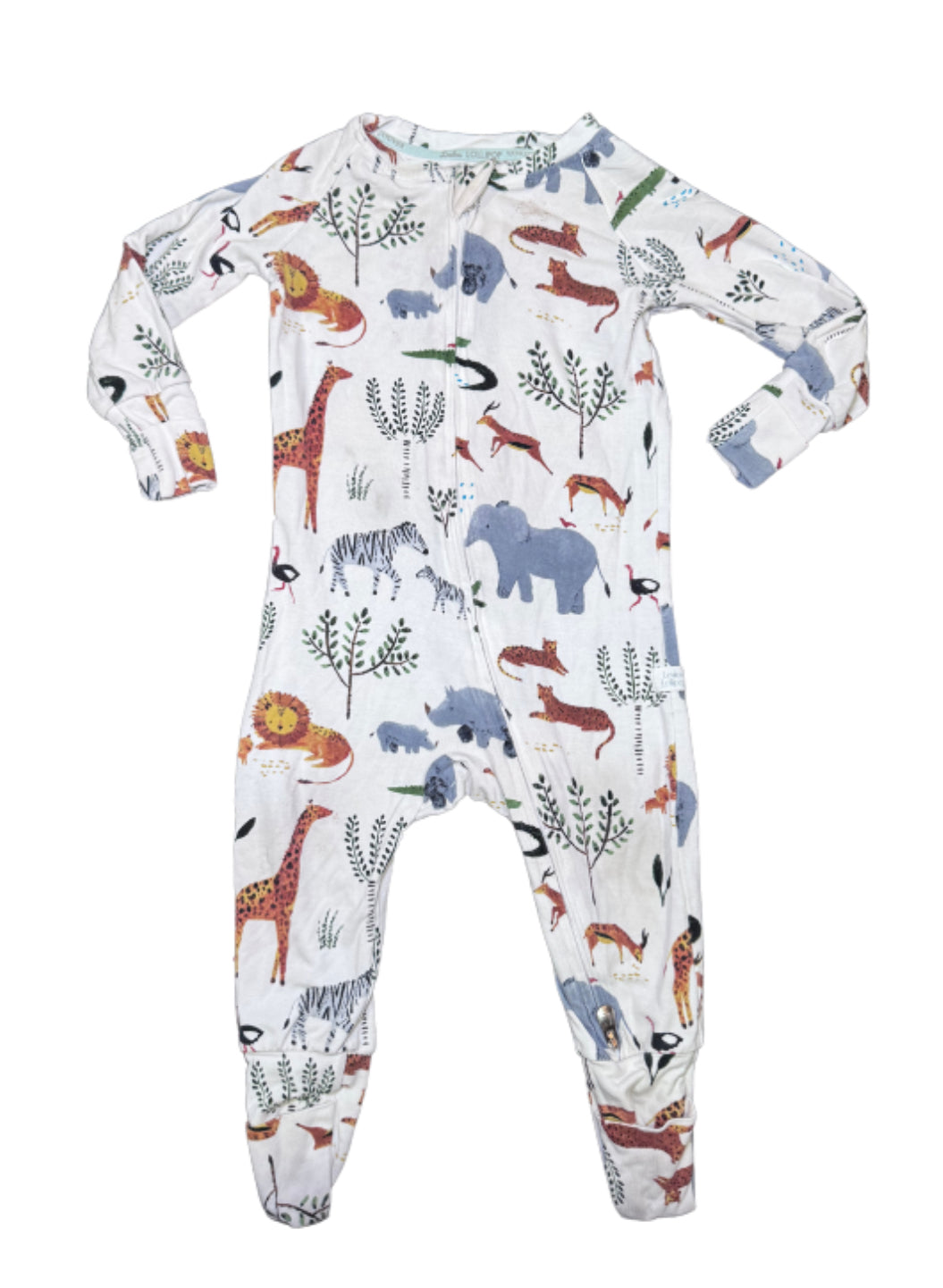 Loulou Lollipop Safari Sleeper - Size 12/18 Month