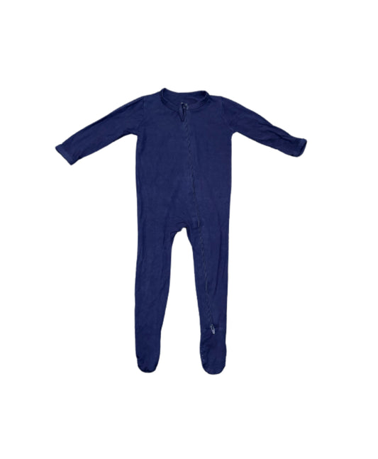 Kyte Baby Navy Double Zip Sleeper - 6/12 Month
