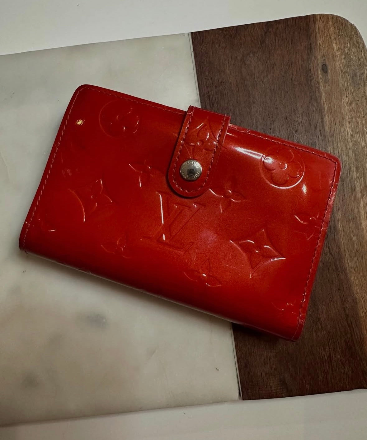 Louis Vuitton Monogram Vernis Porte Monnaie Wallet