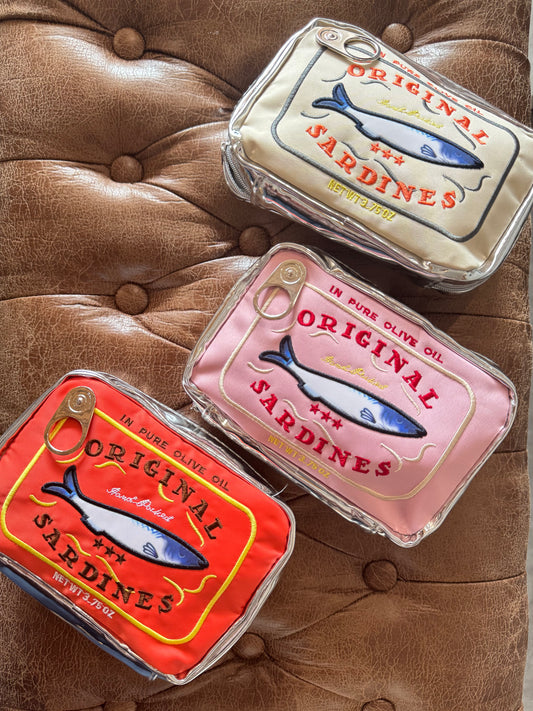 Sardine Can - Makeup Bag