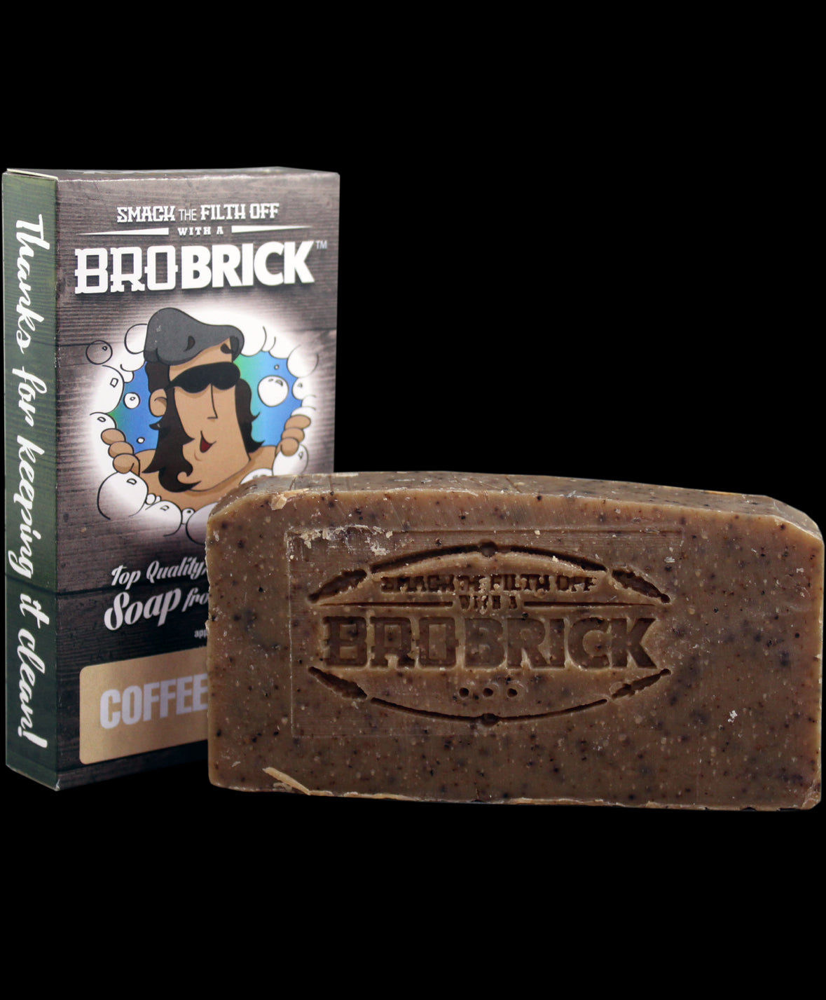 Bro Brick Coffee Scrub Soap