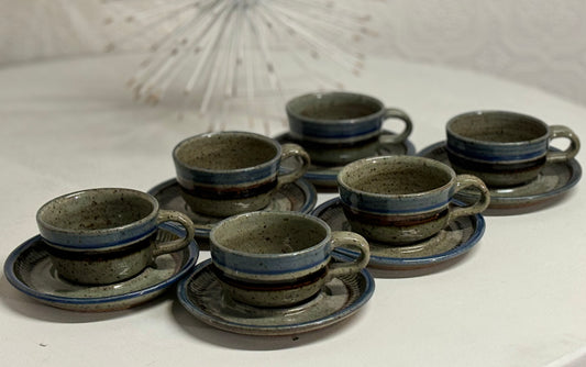 Set of 6 Teacups