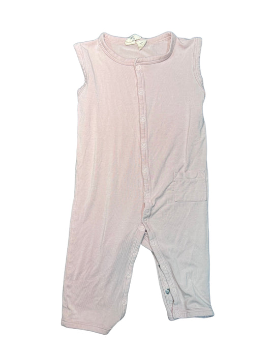 Kyte Baby Sleeveless Romper Light Pink - Size 12/18 Months