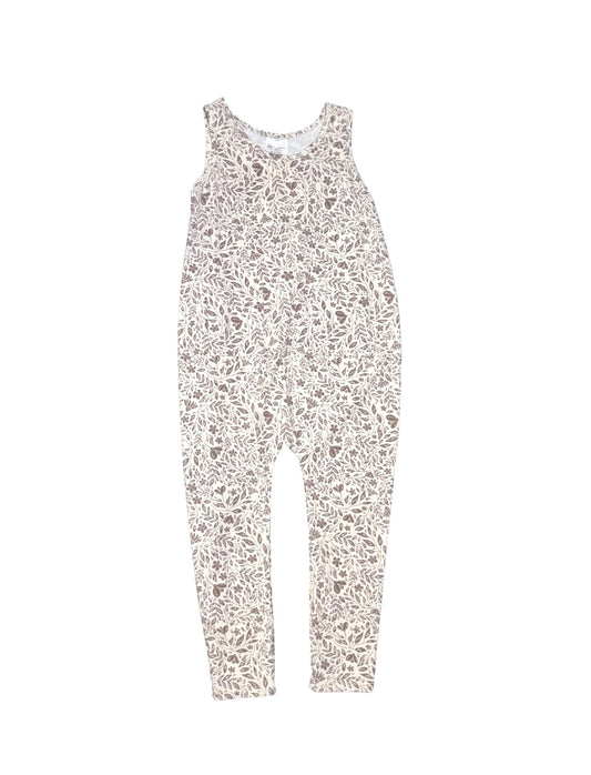 Jax + Lennon Secret Garden Tank Romper - 3/4Yr