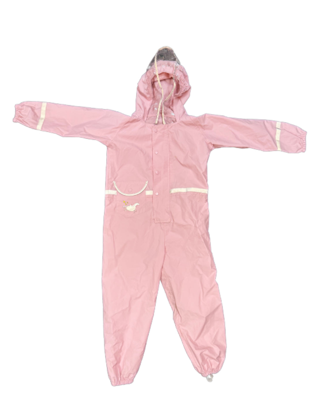 Pink Rain Suit - Size 3/4T
