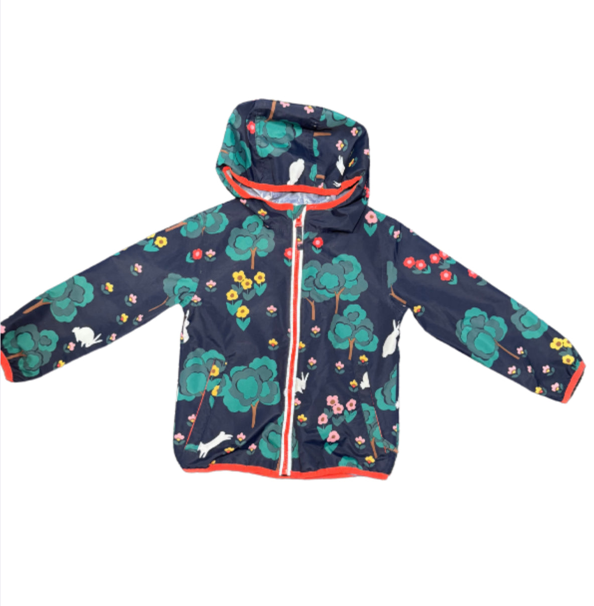 Mini Boden Rain Jacket - Size 4/5T