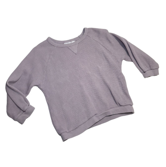 Zara Oversized Waffle Knit Top - Size 2/3 Yrs