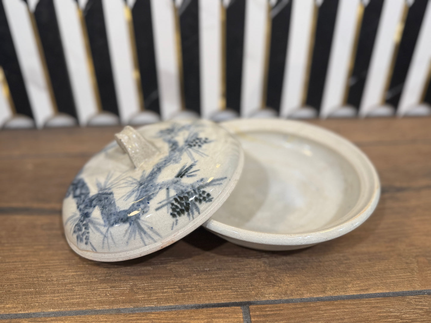 Pottery Butter Dish