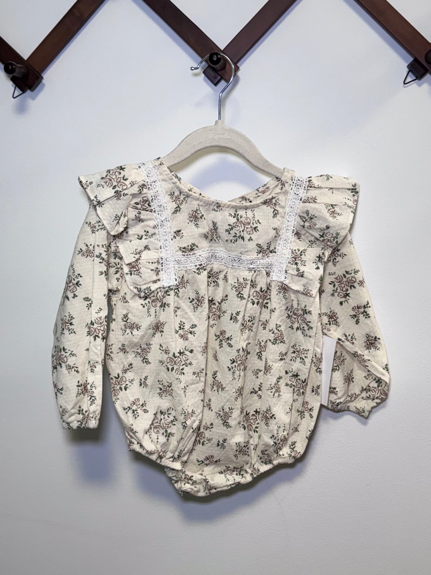 Autumn Baby Boutique Floral Romper - Size 2T