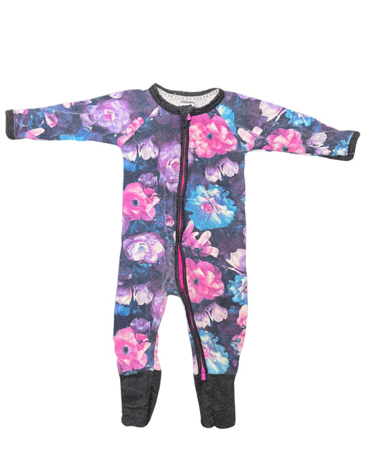 Bonds Floral Sleeper - Size 6/12 Month