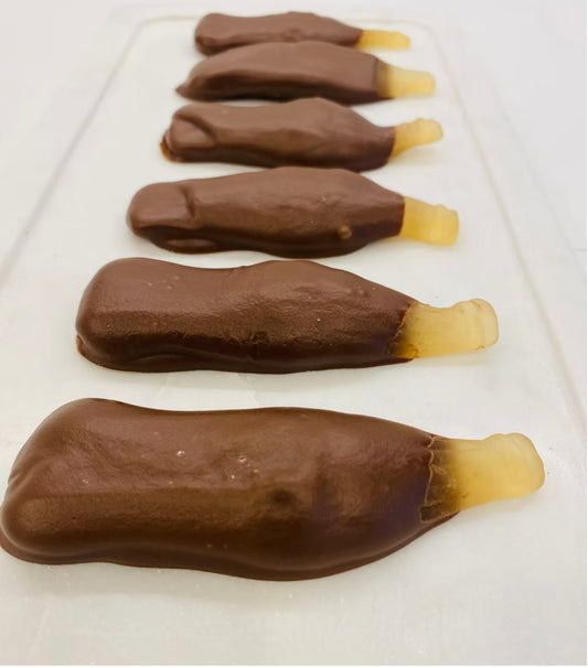 Chocolate Covered Coke Bottles
