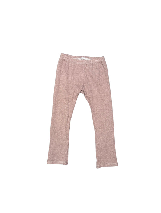 Portage And Main Ribbed Leggings - Size 3/4T