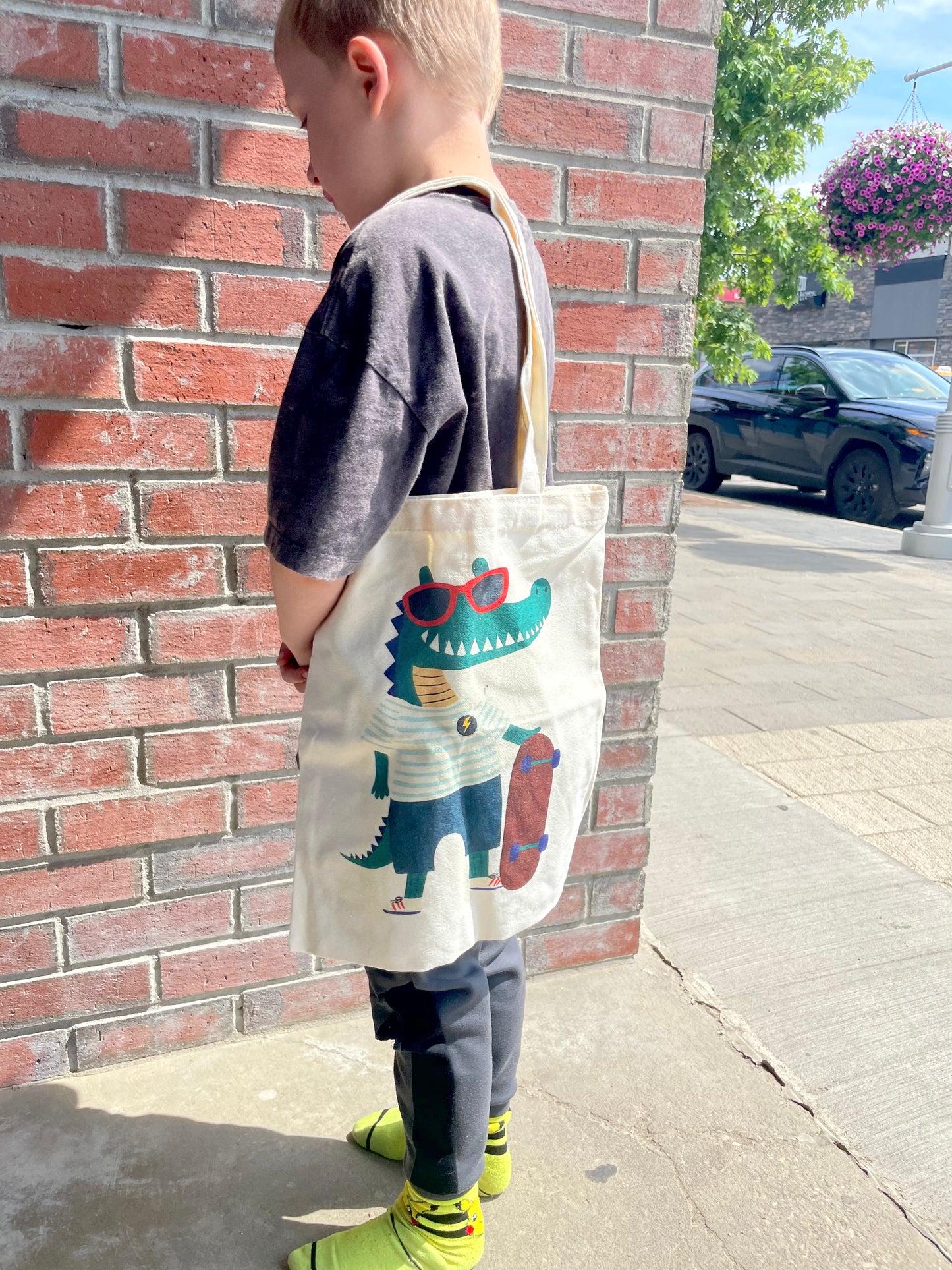 Alligator Canvas Bag