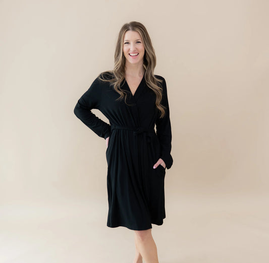 Women’s Lounge Robe in Midnight XL/XXL