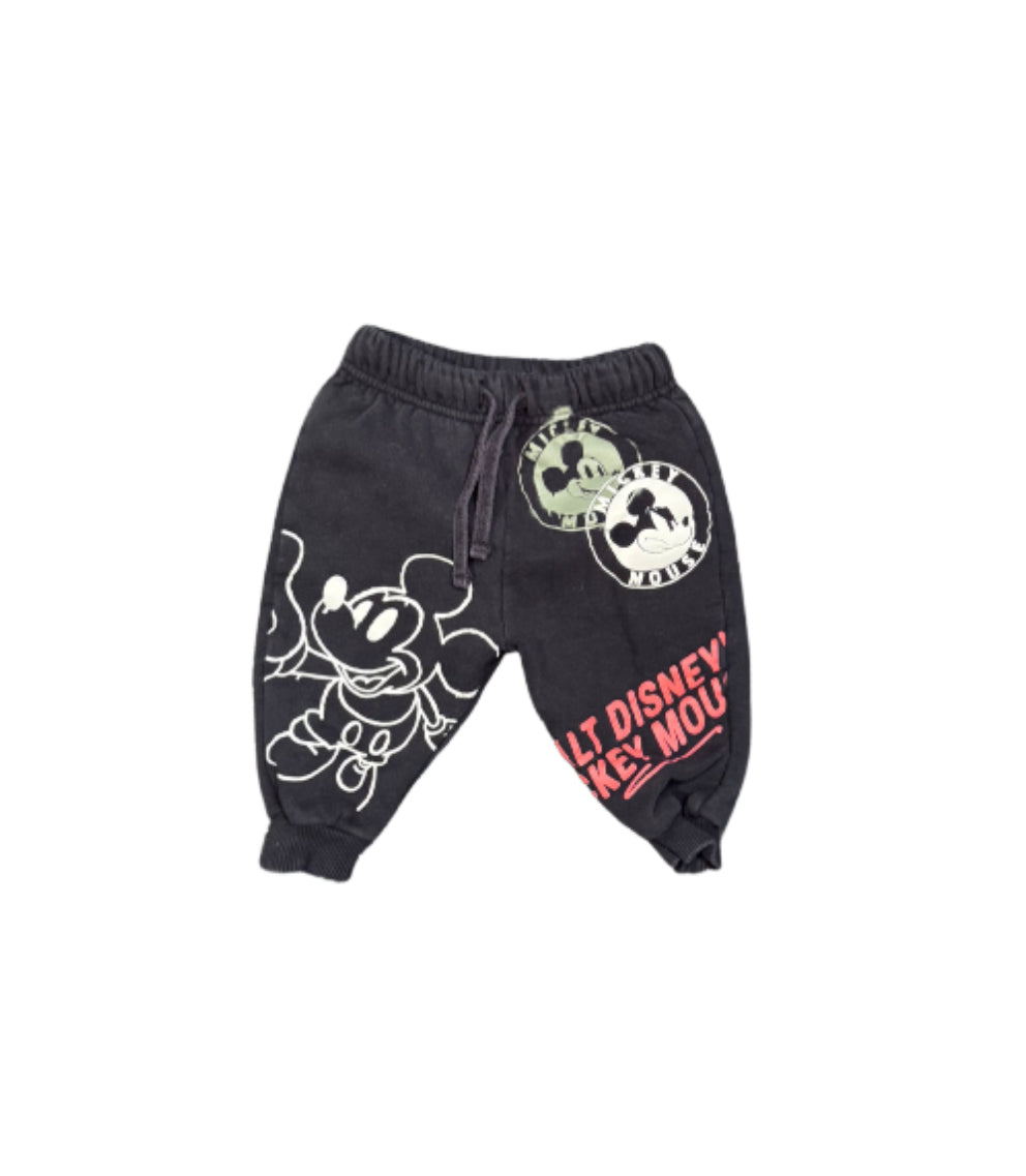 Zara Mickey Mouse Pants - Size 12/18 Months