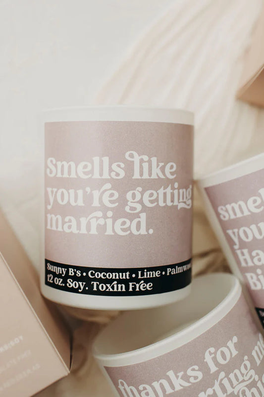 Sunny B’s Getting Married Candle