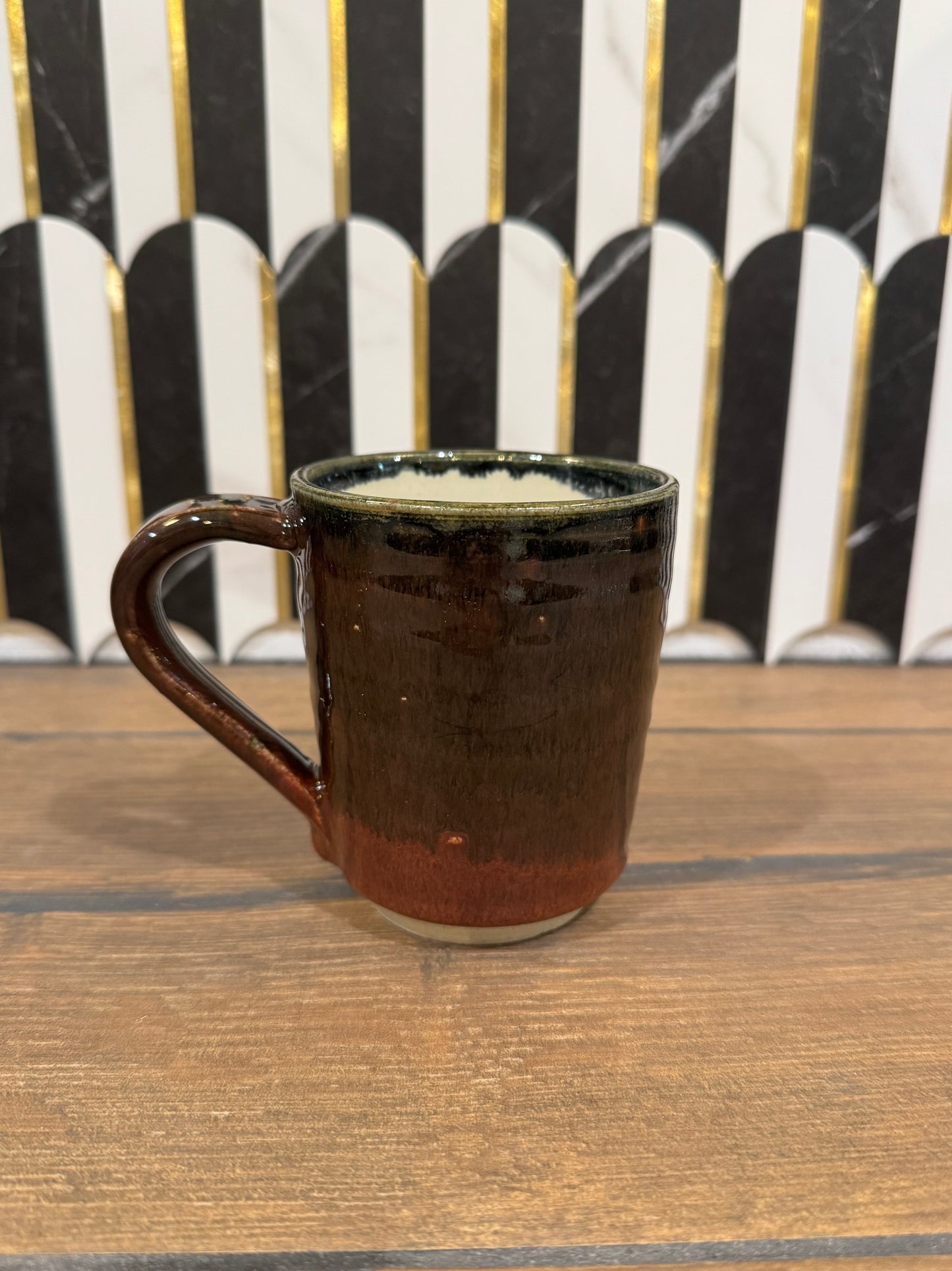Brown Pottery Mug