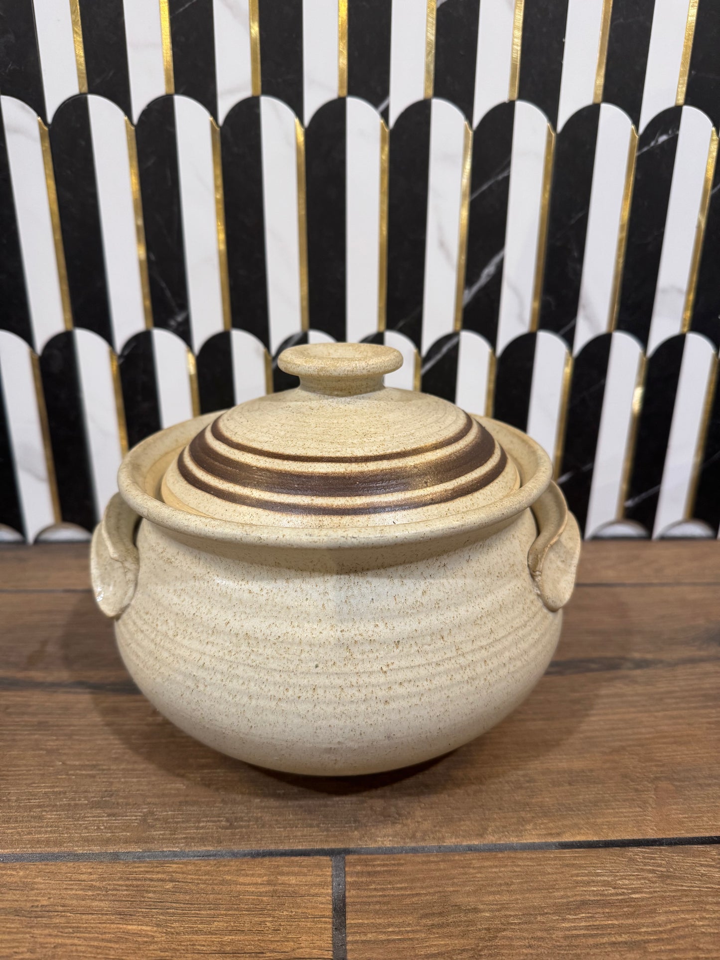 Brown Bean Pot