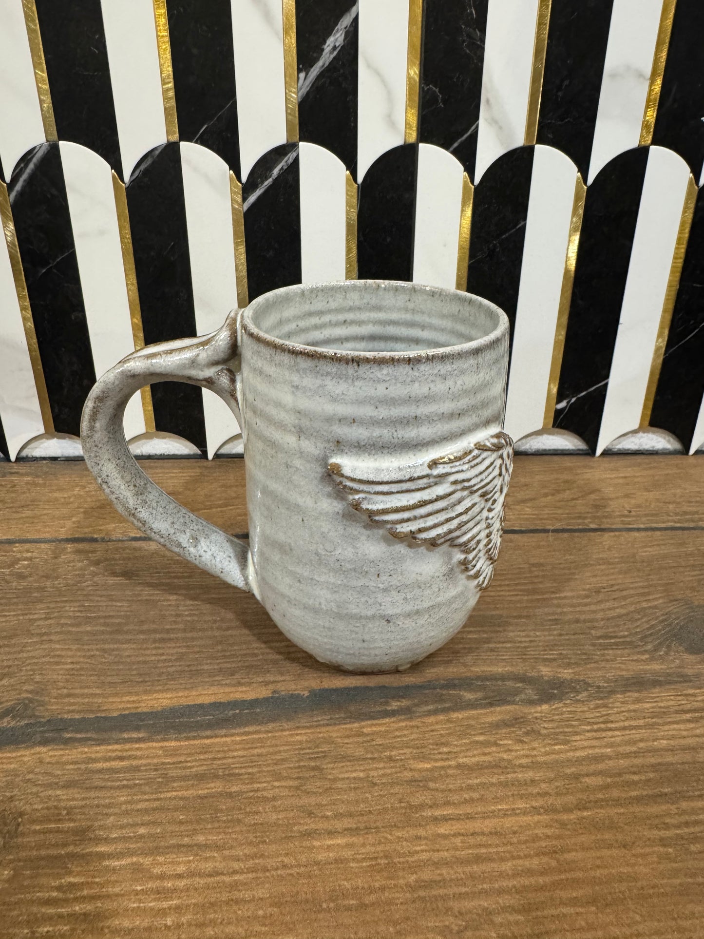 Grey Wing Pottery Mug
