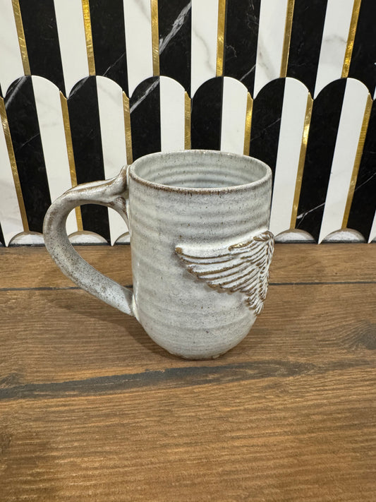 Grey Wing Pottery Mug