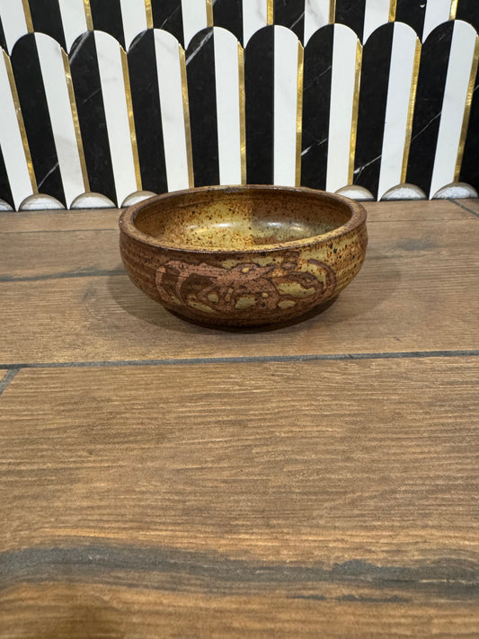 Brown Pottery Bowl