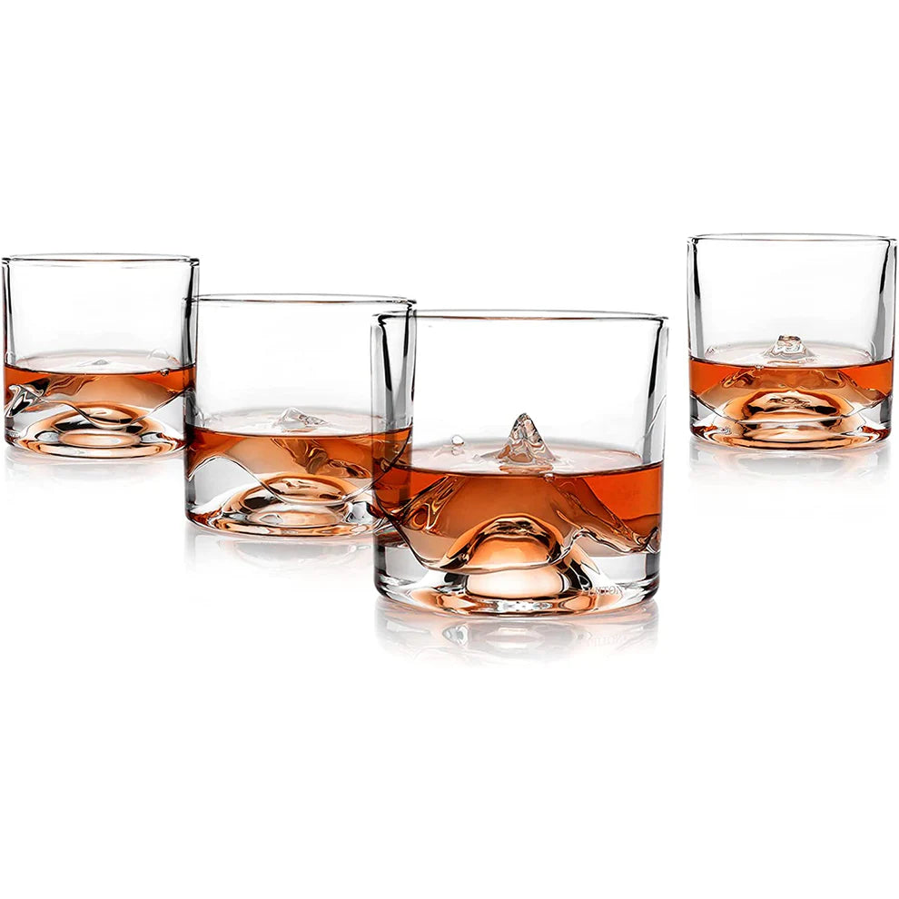 The Peaks Whiskey Glass - Set of 4