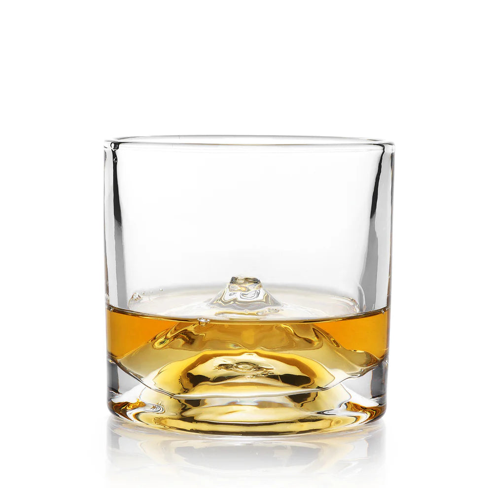 Fuji Crystal Whiskey Glasses - Set of 2