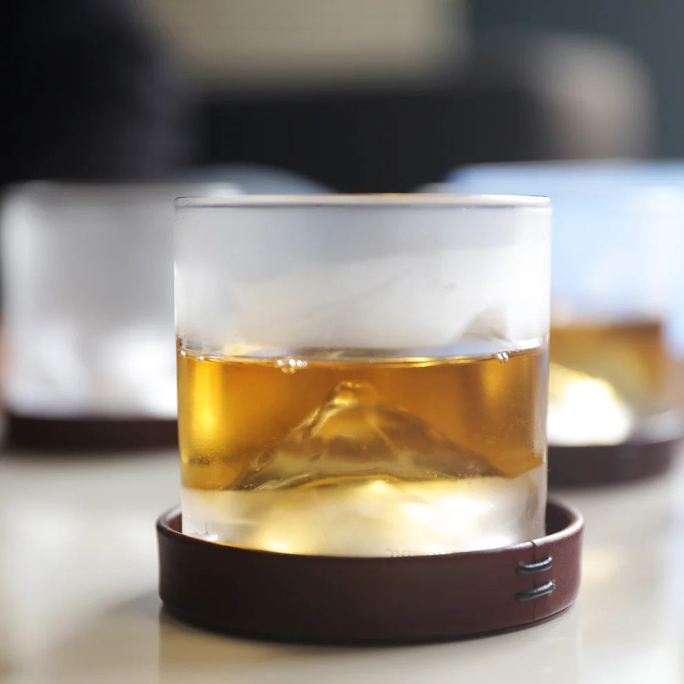 Fuji Crystal Whiskey Glasses - Set of 2